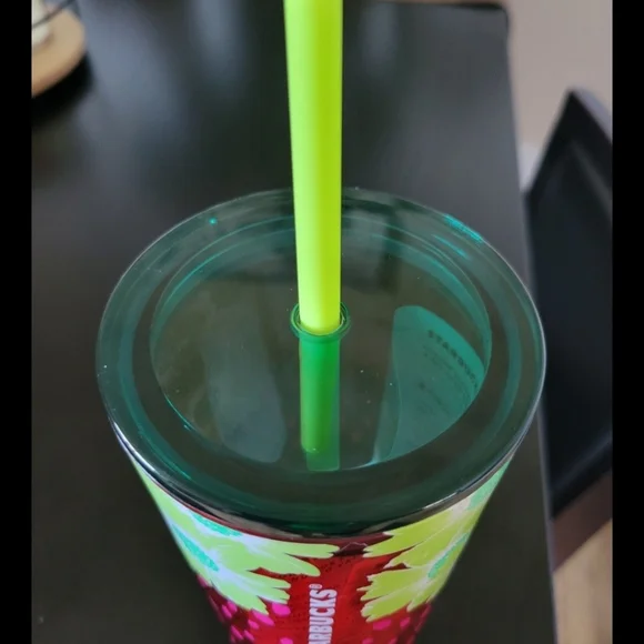 Starbucks- Strawberry Glass Tumbler - Picture 4 of 6
